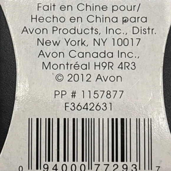 Avon 2012 Elegant Black and Silver Monaco Nights Drop Earrings - Picture 4 of 4